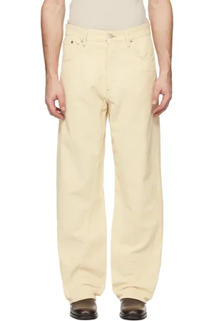 Sunflower Off-White Wide Twist Cord Trousers