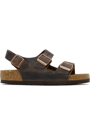 Birkenstock Brown Regular Milano Sandals