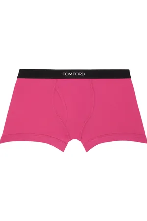 Tom Ford Pink Cotton Boxer Briefs