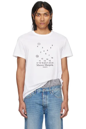Maison Margiela White Numeric T-Shirt
