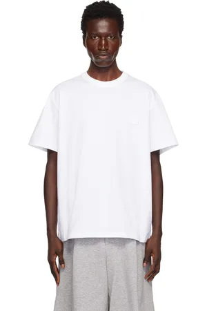 WOOYOUNGMI White Metallic Graphic T-shirt