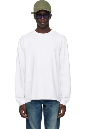 JOHN ELLIOTT White University Long Sleeve T-Shirt