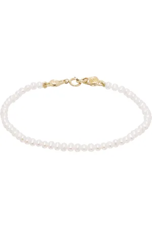 Mondo Mondo White Petite Pearl Bracelet