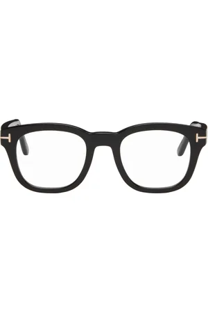 Tom Ford Black Blue Block Soft Square Glasses