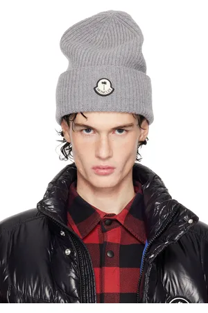 Moncler Moncler x Palm Angels Gray Tricot Beanie
