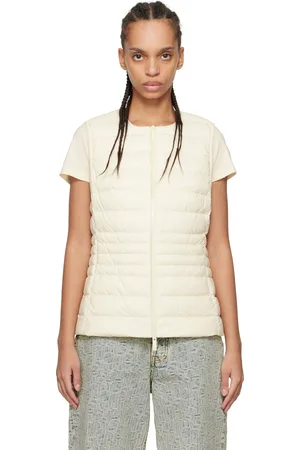 Moncler White Irigny Down Vest