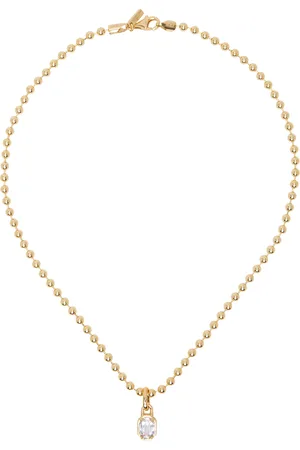 Hatton Labs Gold Emblem Pendant Necklace