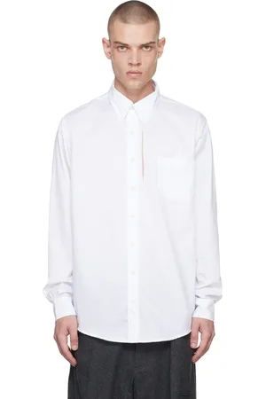 Random Identities White Button-Down Shirt