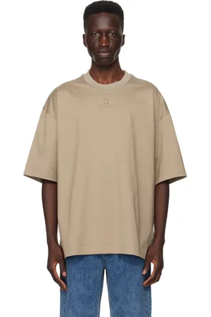 WOOYOUNGMI Beige Embroidered T-Shirt
