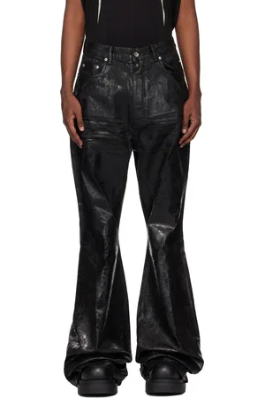 Rick Owens Black Porterville Bolan Bootcut Trousers