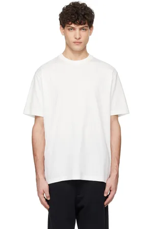 Y-3 White Graphic Short Sleeve T-shirt