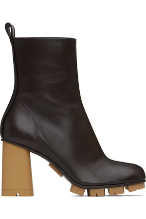 Bottega Veneta Brown Shore Ankle Boots