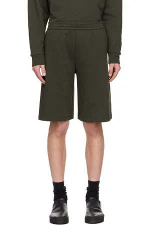 The Row Gray Eston Shorts