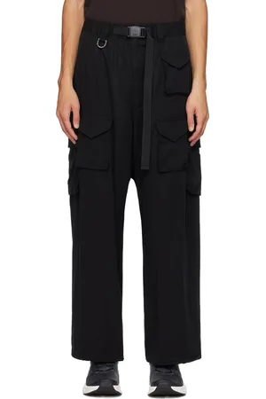 Y-3 Black Belted Cargo Pants