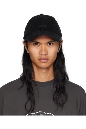 We11 Done Black Embroidered Cap