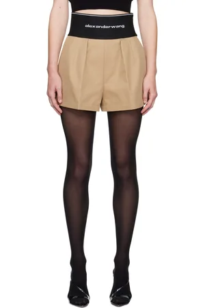 Alexander Wang Beige Safari Shorts