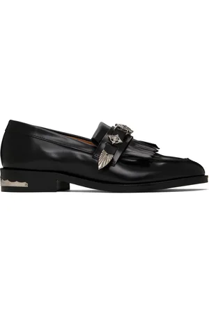 TOGA PULLA Black Metal Loafers