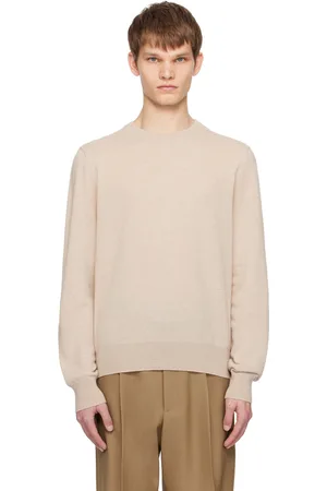 The Row Beige Benji Sweater