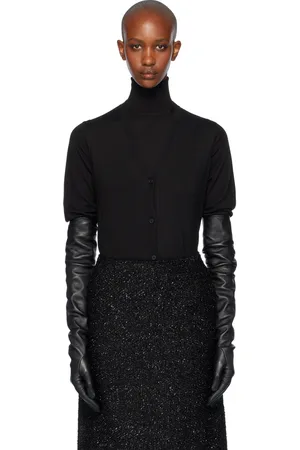 The Row Black Harrell Vest