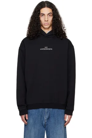 Maison Margiela Black & White Embroidered Hoodie