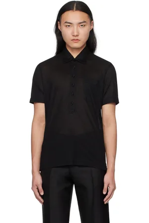 Tom Ford Black Sheer Polo
