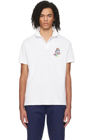 Ralph Lauren White Polo Bear Polo