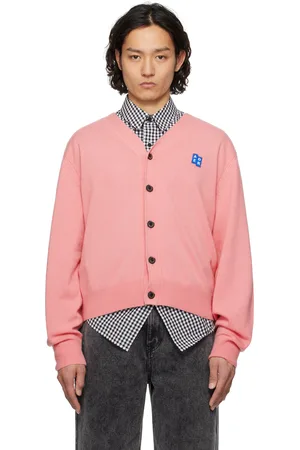 Ader Error Pink Sig; TRS Tag 01 Cardigan