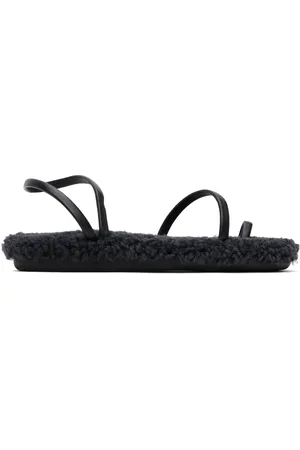 Ancient Greek Sandals Black Eleftheria Sandals