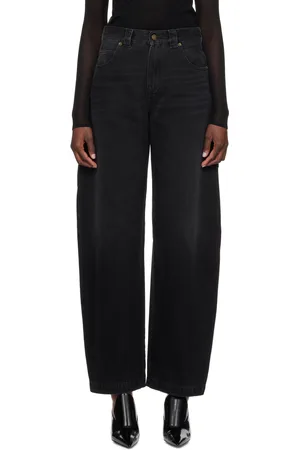 DARKPARK Black Audrey Barrel Leg Jeans