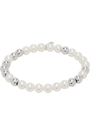 númbering Silver & White #9905 Bracelet
