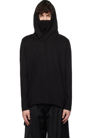 JULIUS Black All-Terrain Asymetric Hoodie