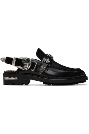 TOGA PULLA SSENSE Exclusive Black Loafers