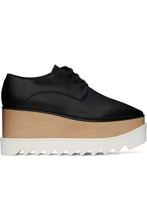 Stella McCartney Black Elyse Platform Derbys