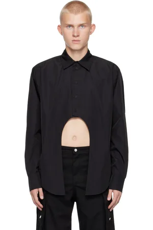 Kennel & Schmenger Black Geir Cut Out Shirt