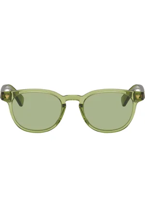Bottega Veneta Green Panthos Sunglasses