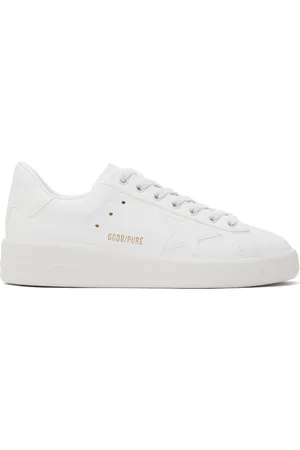 Golden Goose White Purestar Sneakers