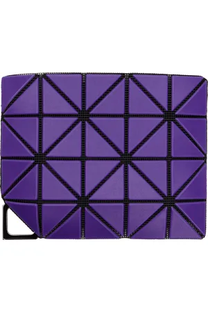 Issey Miyake Purple Flipper Wallet