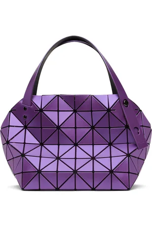 Issey Miyake Purple Boston Bag