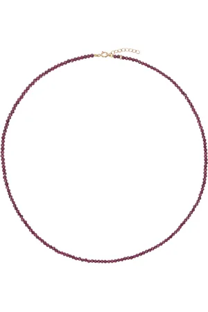 JIA JIA Red January Birthstone Garnet Necklace