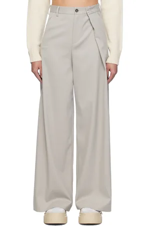Maison Margiela Taupe Safety-Pin Trousers