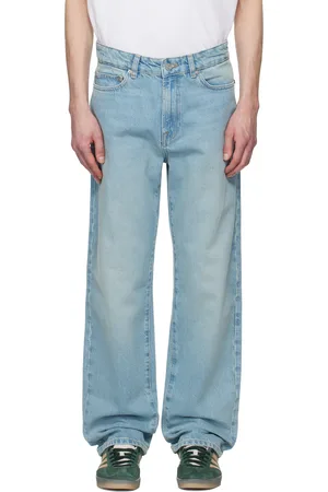 Lacoste Blue 5-Pocket Straight Cut Jeans