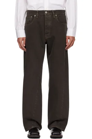 Sunflower Brown Wide Twist Jeans