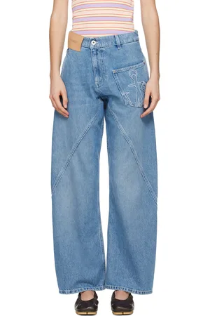 J.W.Anderson Blue Twisted Workwear Jeans