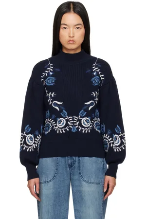 SEA Navy Inga Sweater