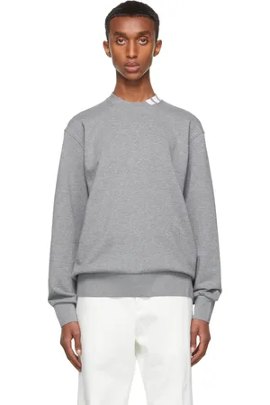 Thom Browne 4-Bar Mock Neck Sweatshirt