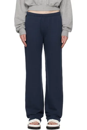 ÉTERNE Navy Straight Leg Sweatpants