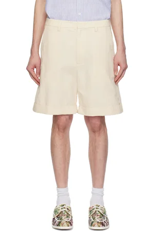 VALENTINO Beige Rolled Cuff Shorts