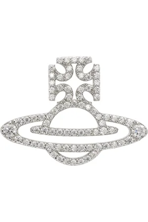 Vivienne Westwood Silver Trudy Single Stud Earring