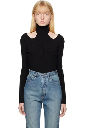 Alaïa Black Cutout Bodysuit