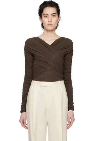 TOVE Brown Joni Bodysuit